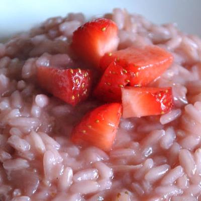 Risotto alle fragole  
