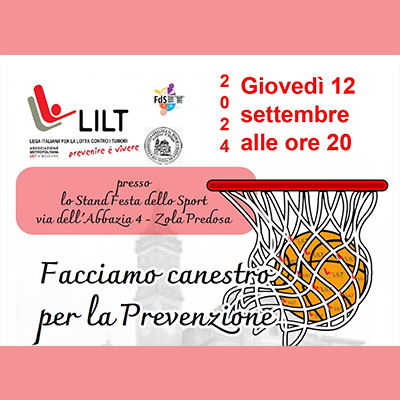 Facciamo canestro per la Prevenzione